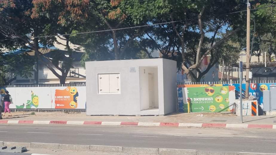 הצבת מרחב ברחוב העצמאות אור יהודה. צילום: דוברות עיריית אור הודה