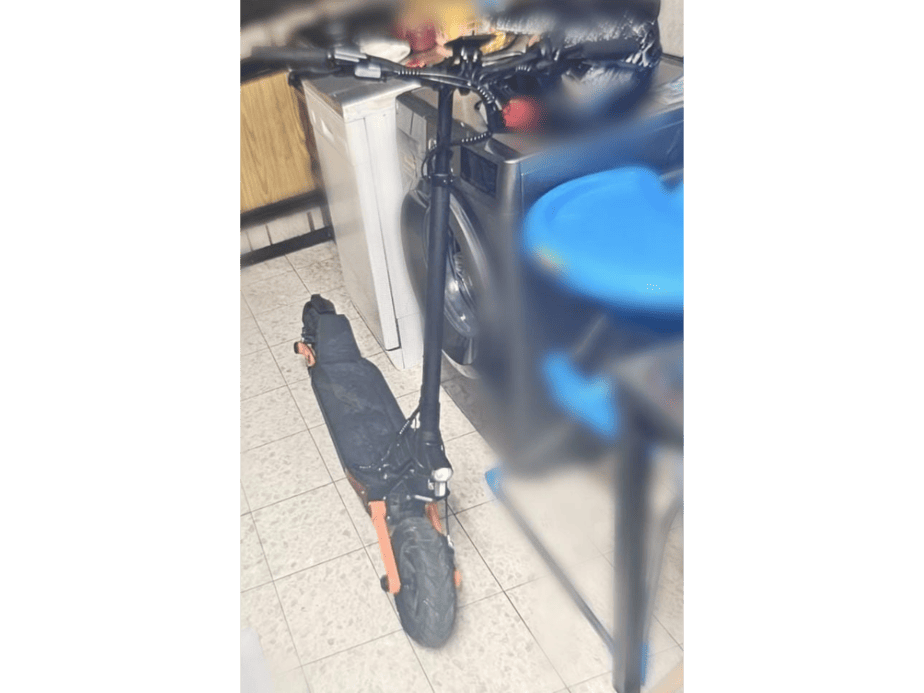 הקורקינט שנגנב. צילום: דוברות המשטרה