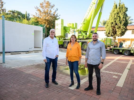 מרחבים מוגנים מוסדיים במוסדות החינוך ביהוד-מונוסון. צילום: דוברות עיריית יהוד מונוסון