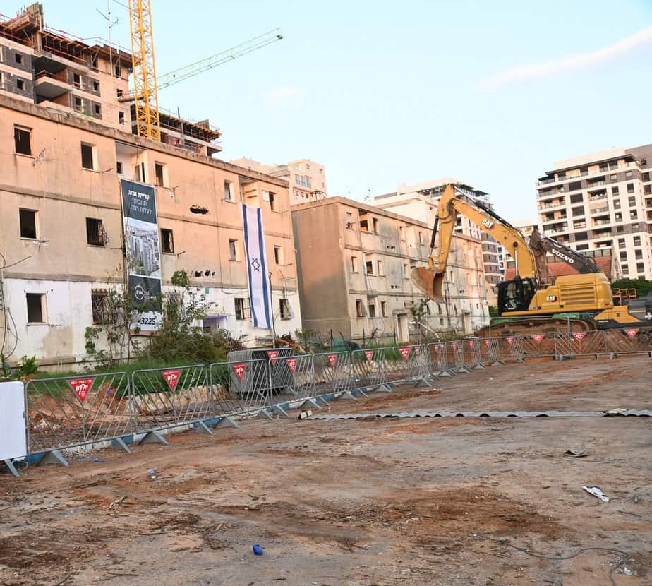 התחדשות עירונית התאנה לפני ההריסה. צילום: ליאת מנדל