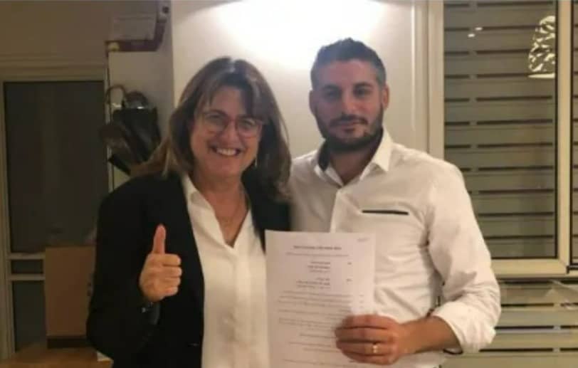 יעלה מקליס ושימי בונפיל. יעלה מקליס ושימי בונפיל. צילום באדיבות מטה הבחירות של יעלה מקליס בחירות 2018