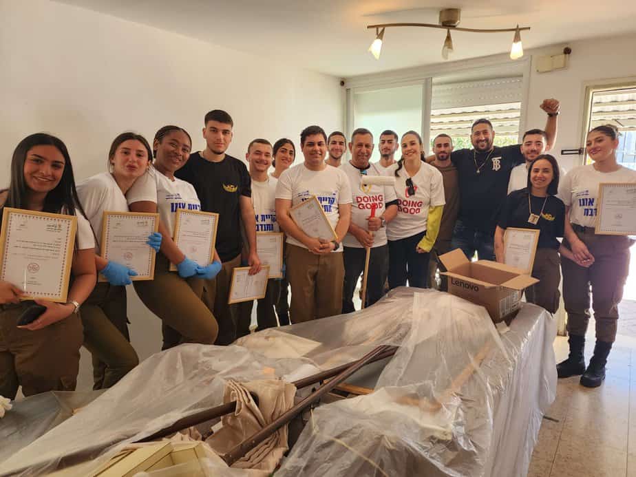 יום המעשים הטובים בקריית אונו. צילום: אגף השירותים החברתיים, קריית אונו