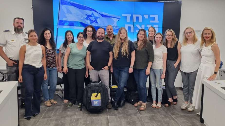רופאות מיחידת הכוננות סיימו בהצלחה את הכשרתן במסגרת פרויקט "מגן" של מגן דוד אדום. צילום: עיריית קריית אונו