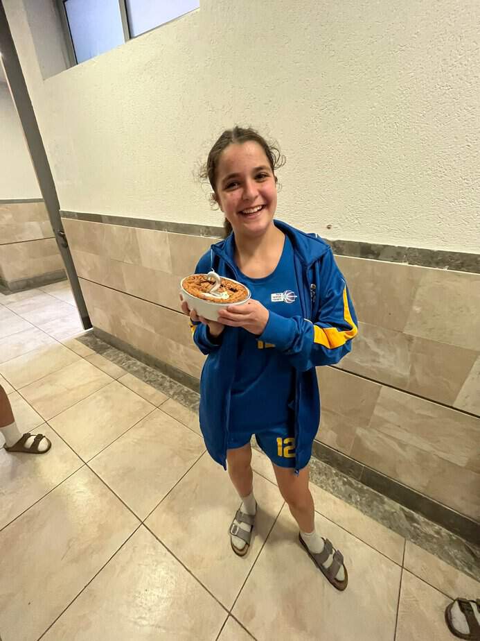 חגגה יום הולדת עם ניצחון. אלמה ציון. באדיבות המועדון.