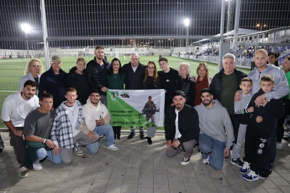 נבחרות הוותיקים של ישראל ואור יהודה שיחקו לזכרו של סמ"ר עמית פרידמן הי"ד. צילום: סטודיו ישראל
