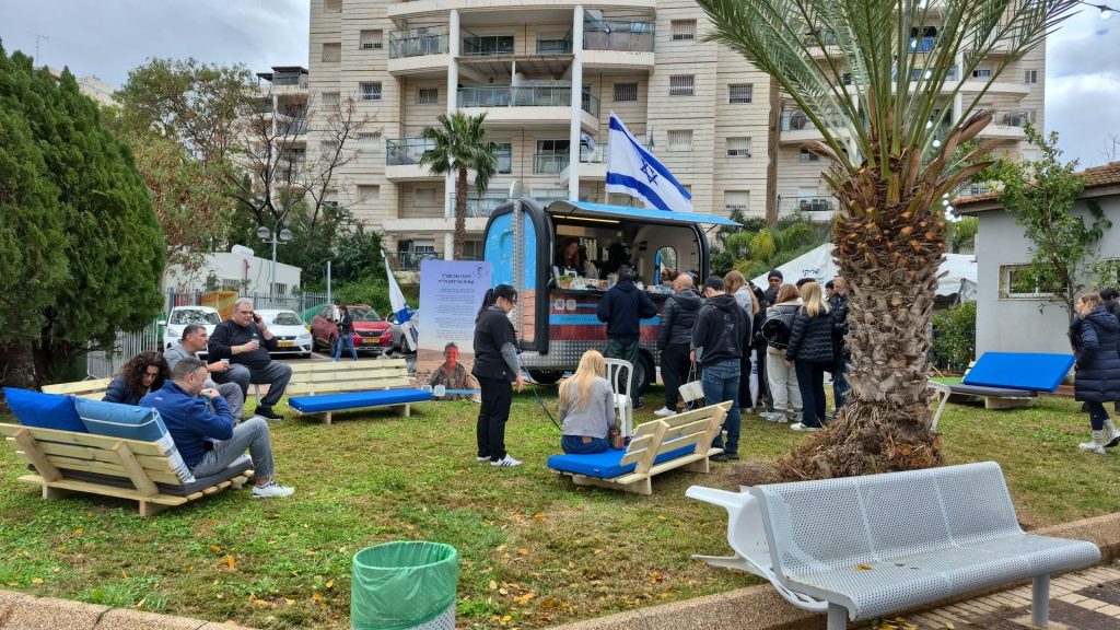 קפה החברים של עמית. צילום פרטי