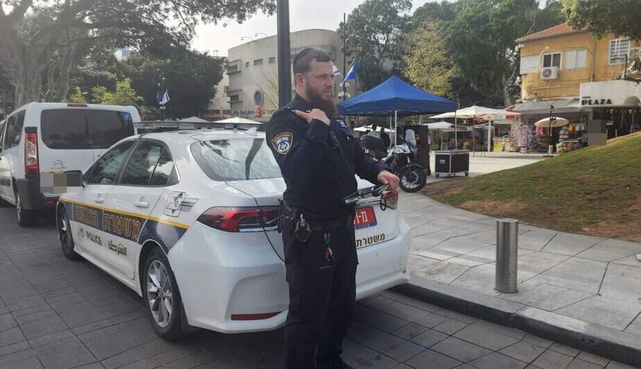 מבצע אכיפת תנועה . צילום: דוברות המשטרה