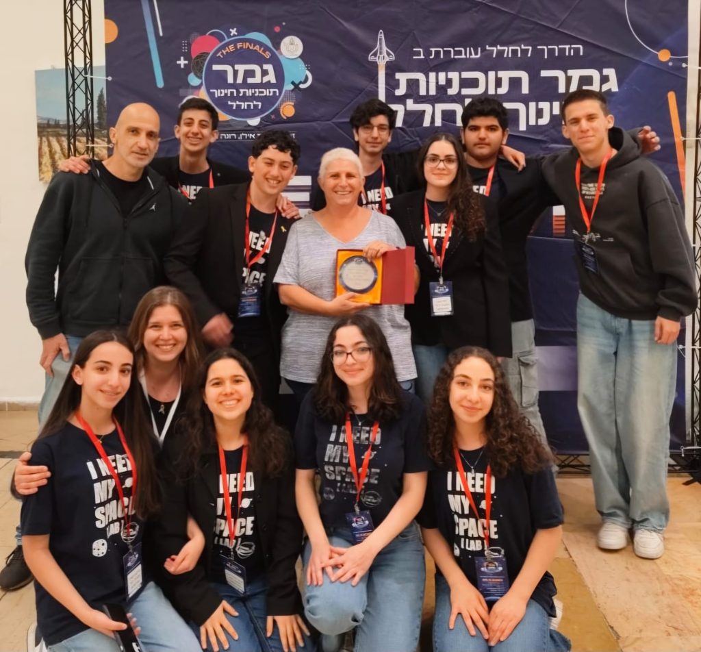 הזוכים בתוכנית ספייסלאב. צילום באדיבות טובי לוין