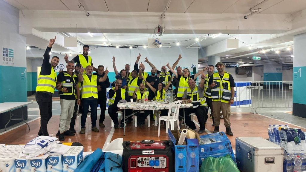 תרגיל חירום באור יהודה. צילום: דוברות עיריית אור יהודה