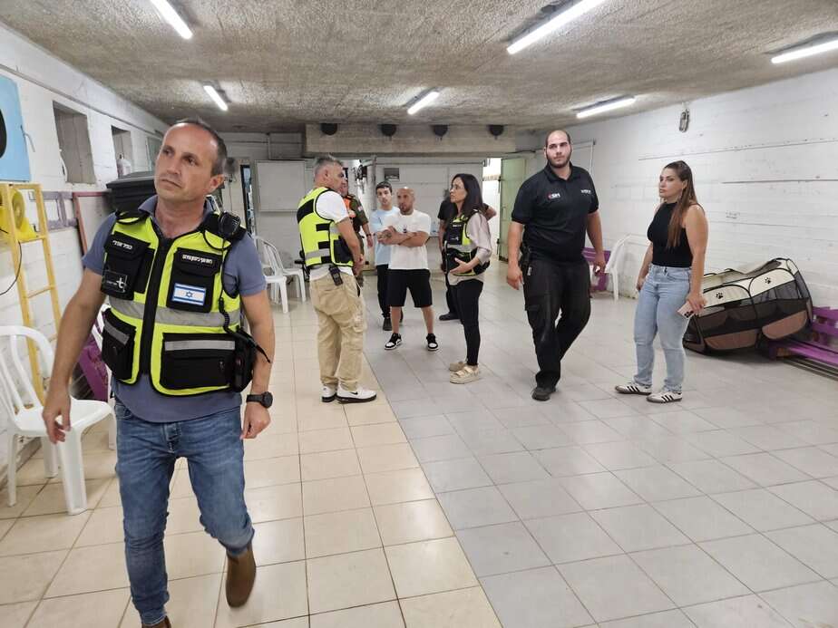 כפיר אדרי, מנהל אגף הביטחון והחירום בעיריית אור יהודה. צילום: דוברות העירייה