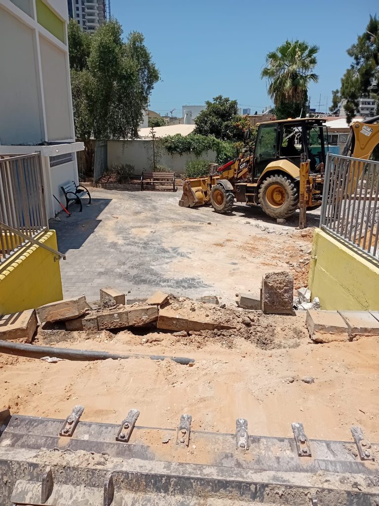 שיפוץ מוסדות החינוך בגבעת שמואל. צילום: דוברות העירייה